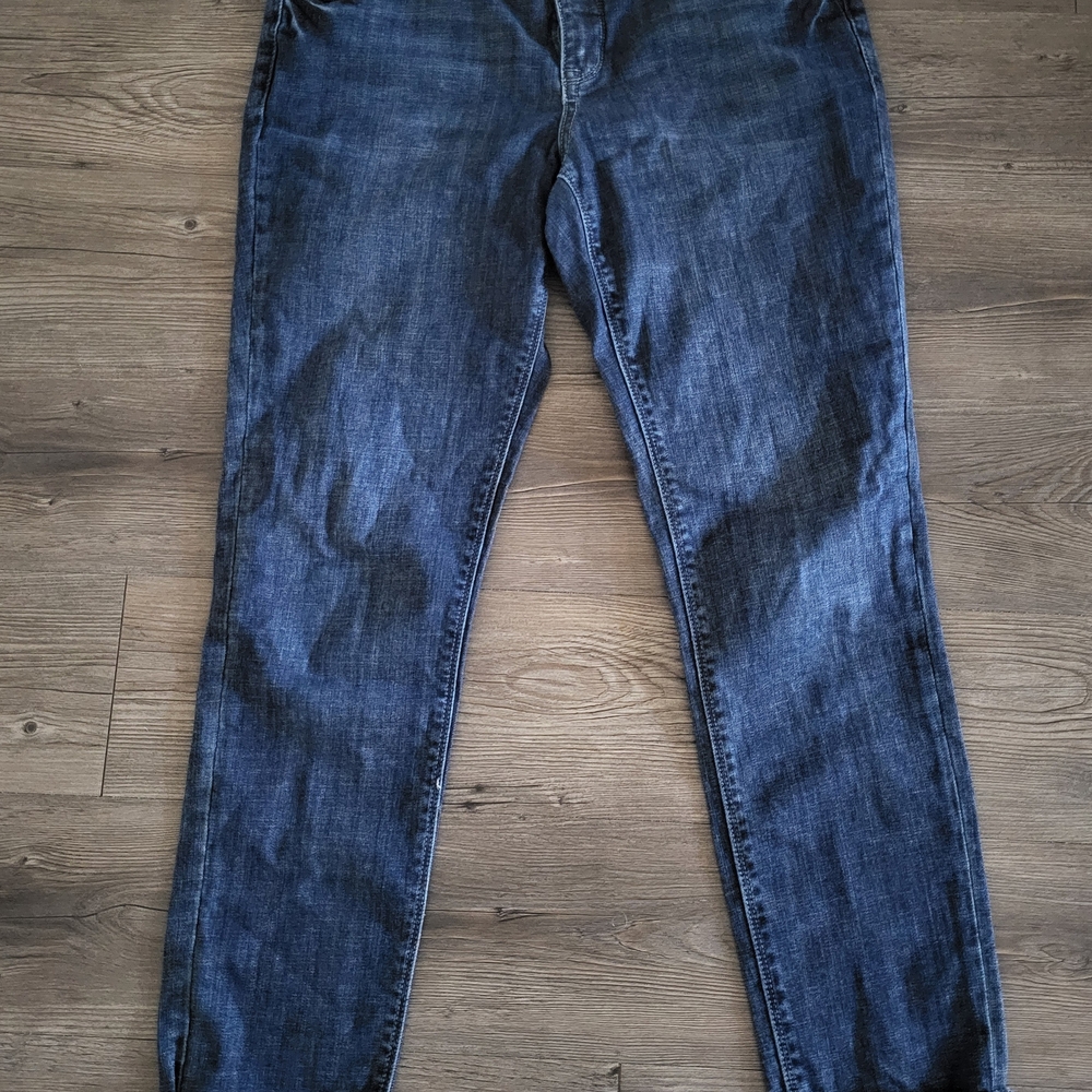 Laurie Felt Dark Blue Straight Leg Jeans
